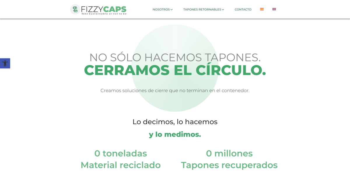 FIZZYCAPS sustainable beverage solutions