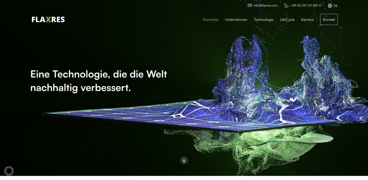 FLAXRES recycling technology