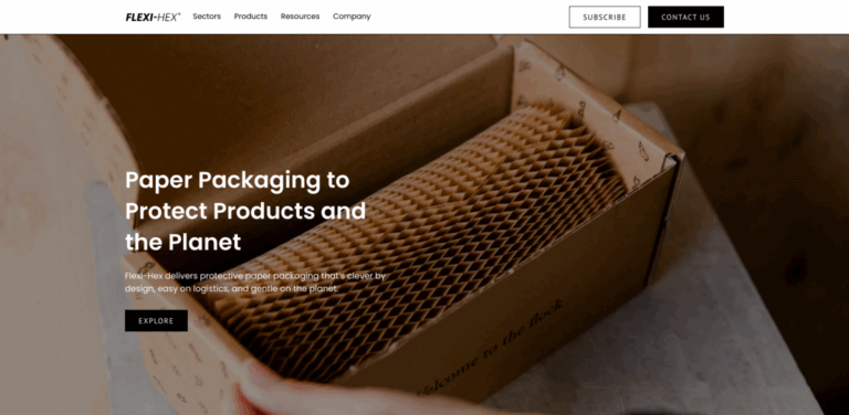 Flexi-Hex: Innovative Paper-Based Packaging Solutions for Fragile Products