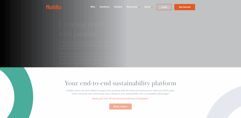 Flotilla: A Sustainability Platform for Effective ESG Management