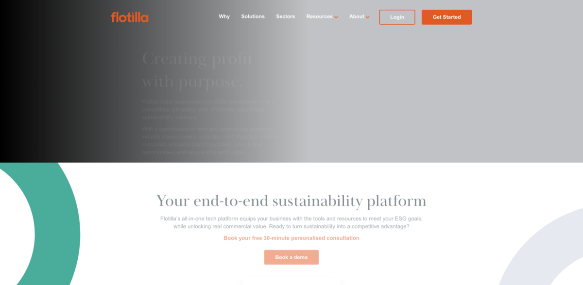 Flotilla sustainability platform