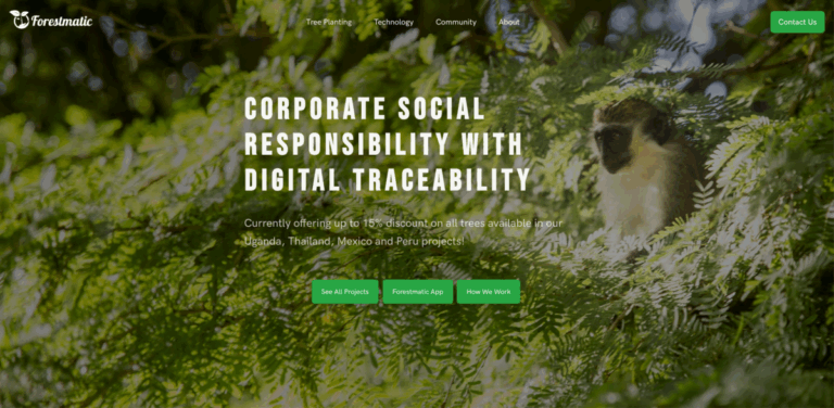 Forestmatic: Transforming Tree Planting for a Sustainable Future