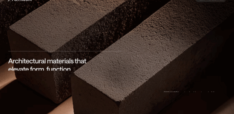 FORMWORK: Creating Sustainable Building Materials from Upcycled Waste