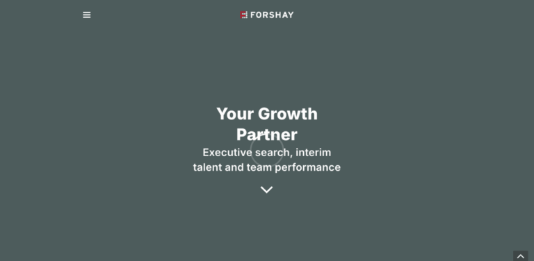 Forshay: Your Partner in Executive Search and Organizational Growth