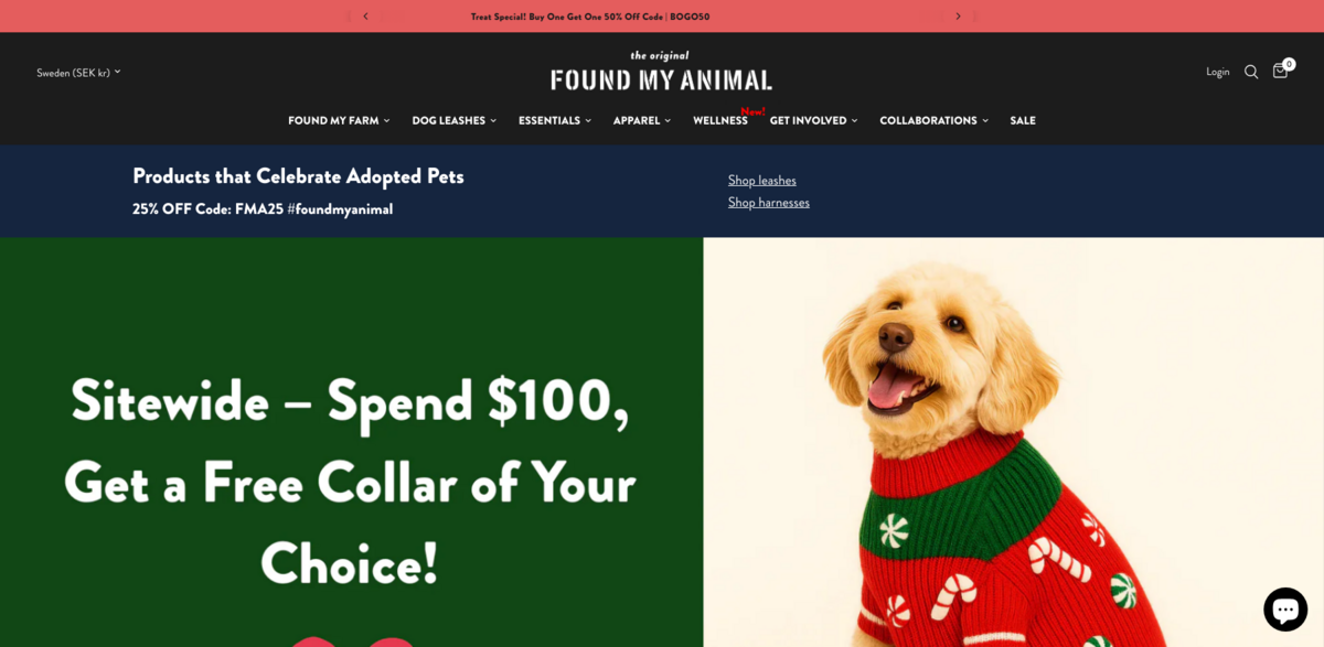 Found My Farm pet essentials