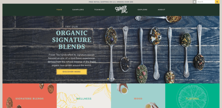 Fraser Tea: Crafting Unique Organic Tea Experiences for Wellness