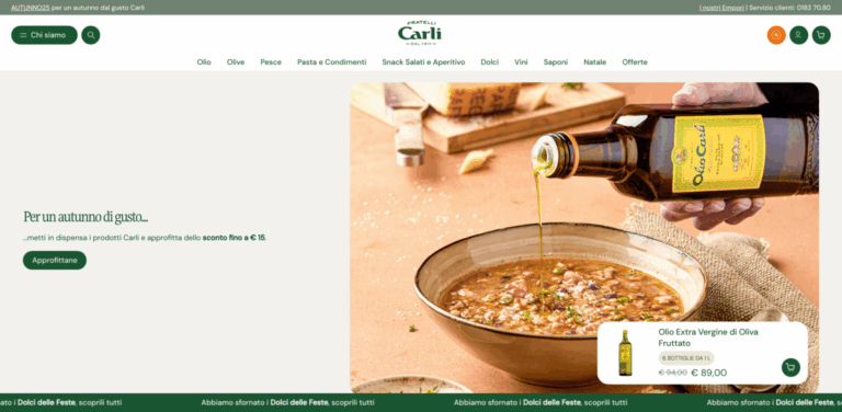 Fratelli Carli: Authentic Ligurian Olive Oil and Mediterranean Delicacies