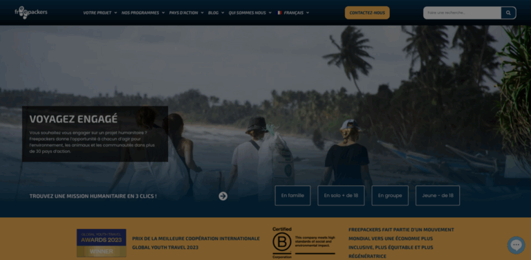 Freepackers: Connecting Travelers with Humanitarian Impact