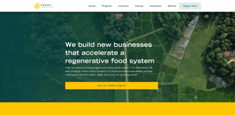 Fresh: Accelerating a Regenerative Food System in The Netherlands