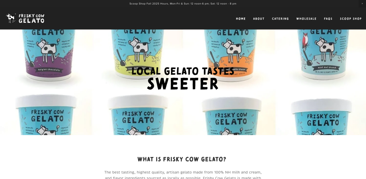 Frisky Cow Gelato