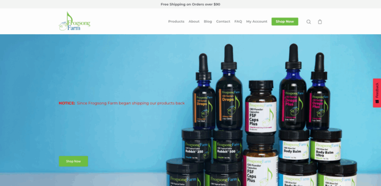 Frogsong Farm: Family-Run Hemp Farm Committed to Natural Healing