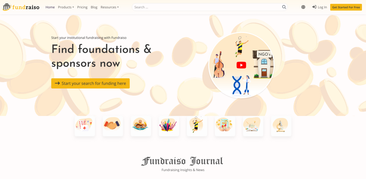 Fundraiso fundraising platform
