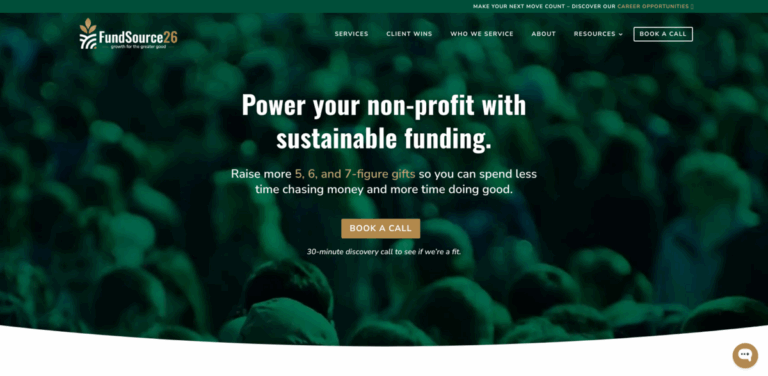 FundSource26: Empowering Nonprofits with Tailored Fundraising Strategies