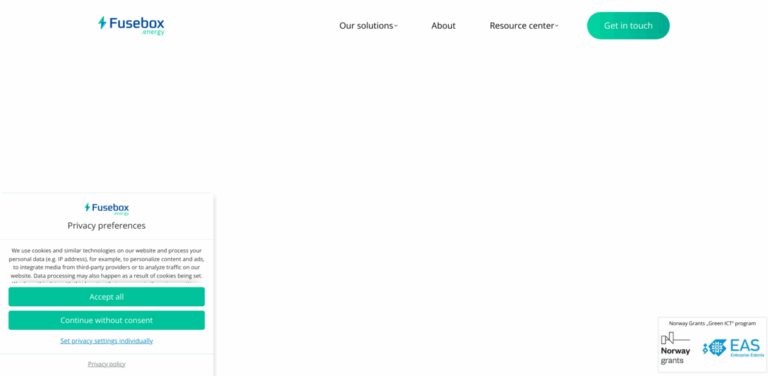 Fusebox: Advanced Energy Management Software for Efficient Energy Solutions