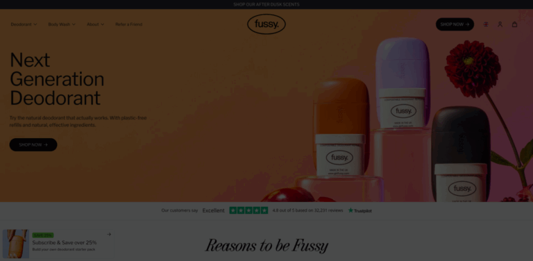Fussy: Eco-Friendly Personal Care Products to Eliminate Plastic Waste
