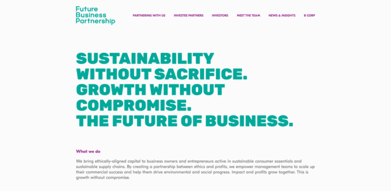 Future Business Partnership: Empowering Sustainable Growth for Ethical Entrepreneurs