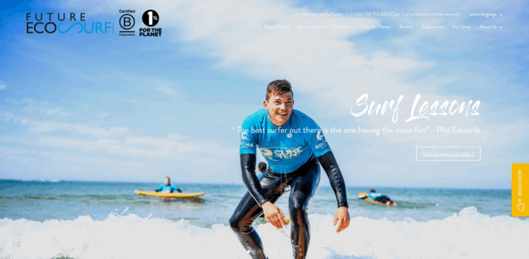 Future Eco Surf School: A Journey to Connect with Nature Through Surfing