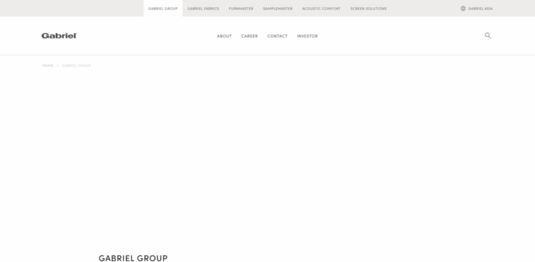 Gabriel Group: Comprehensive Solutions in the Global Furniture Industry