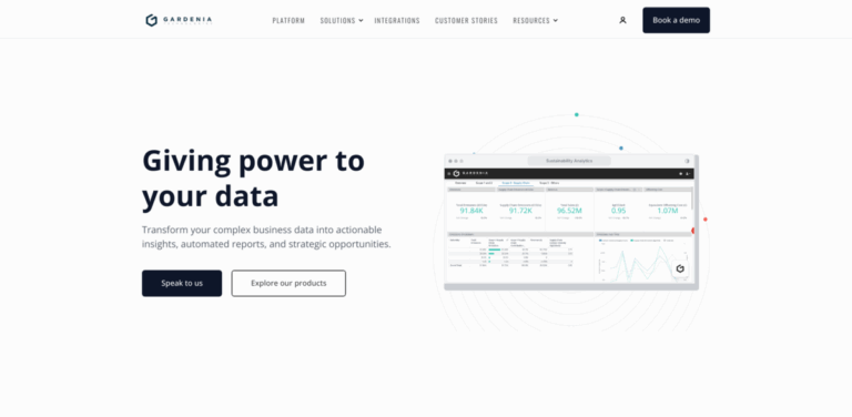 Gardenia: Transforming Business Data into Actionable Insights