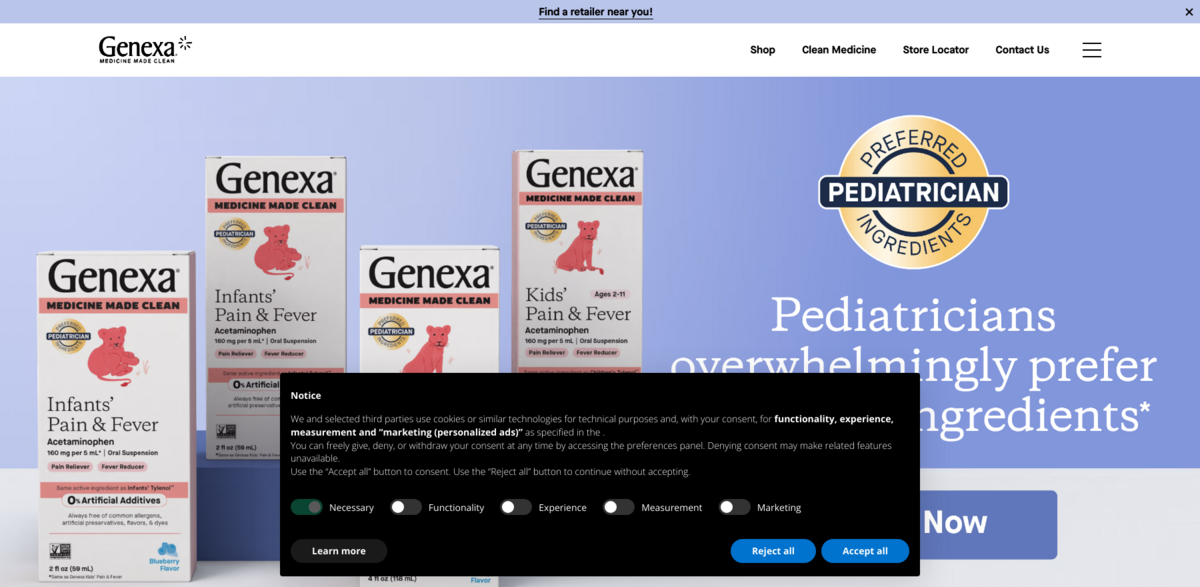 Genexa clean medicine