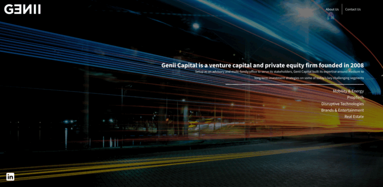 Genii Capital: A Luxembourg-Based Venture Capital Firm Focused on Sustainable Investments
