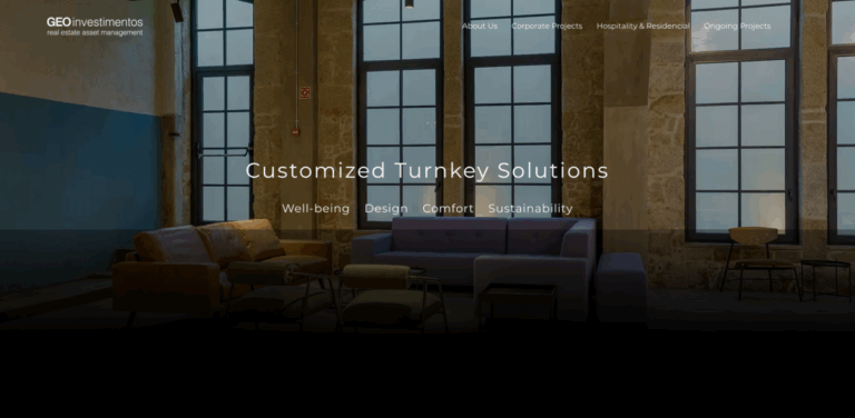 Geo Investimentos: Customized Turnkey Solutions for Modern Workspaces