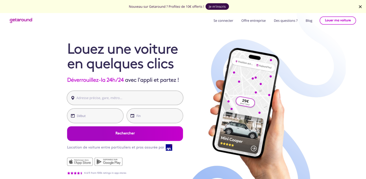 Getaround carsharing