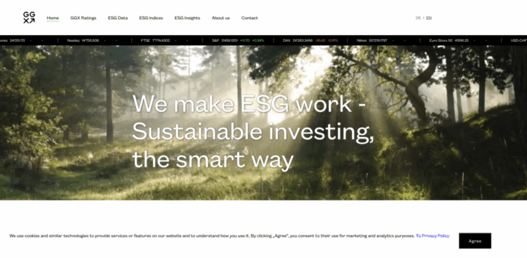 GGX ESG Rating: Simplifying Sustainable Investing with Clear Data