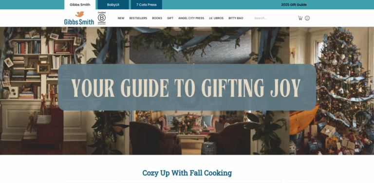 Gibbs Smith Book and Gift: A Curated Haven for Book Lovers and Gift Seekers