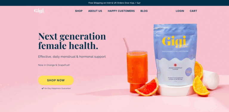 Gigi Supplements: Daily Hormonal and Menstrual Support for Women