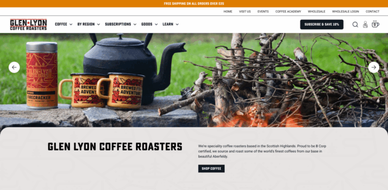 Glen Lyon Coffee Roasters: Specialty Coffee from the Scottish Highlands