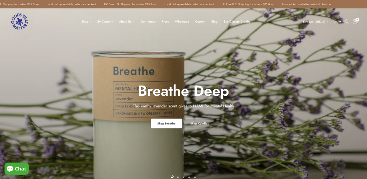 eco-friendly design goods