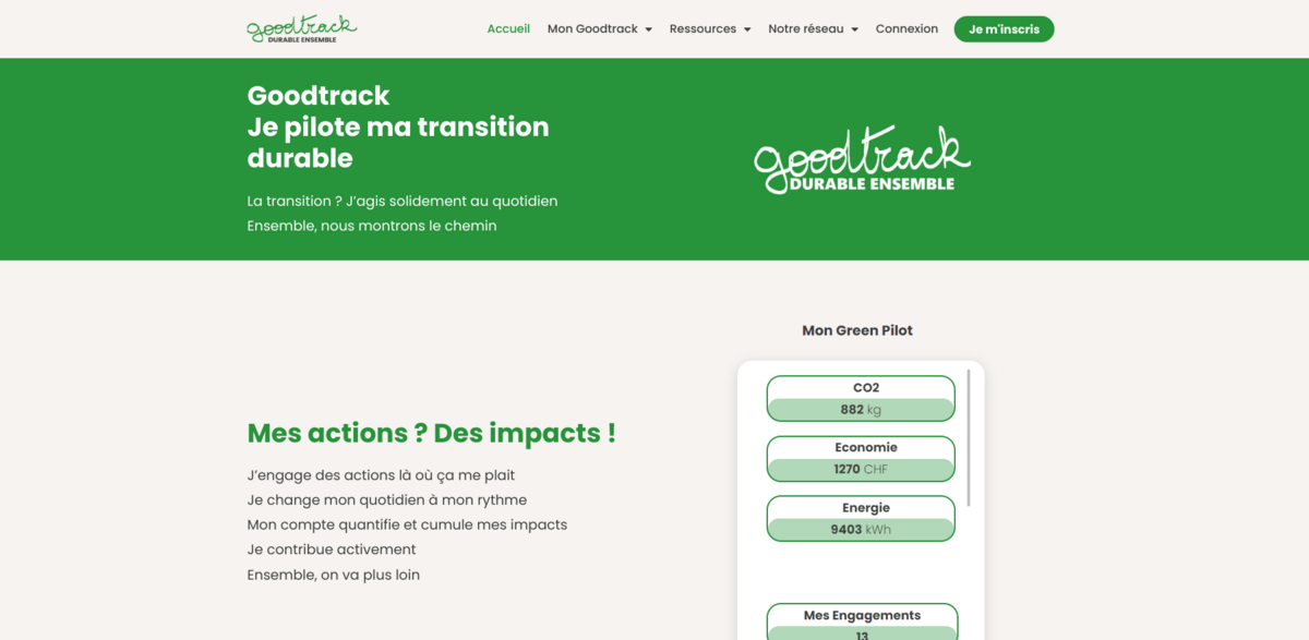 Goodtrack sustainability