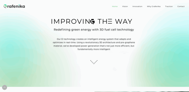 Grafenika: Transforming Green Energy with Advanced 3D Fuel Cell Technology