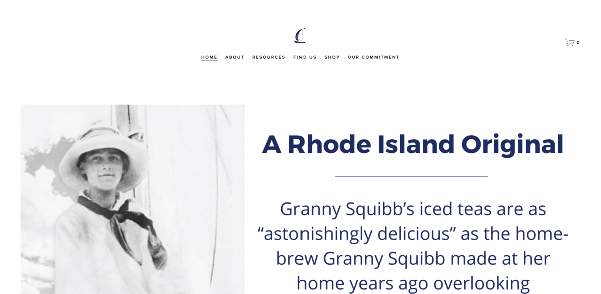 Granny Squibb's Organic Iced Tea