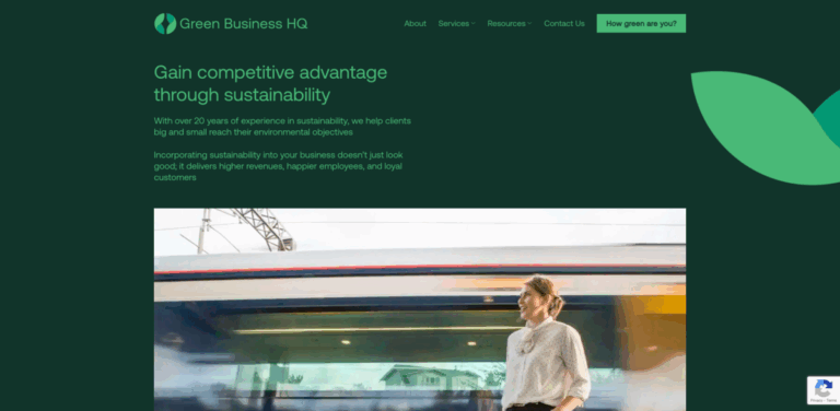 Green Business HQ: Tailored Sustainability Strategies for Businesses