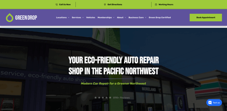 Green Drop Garage: Eco-Friendly Auto Repair in Portland and Vancouver