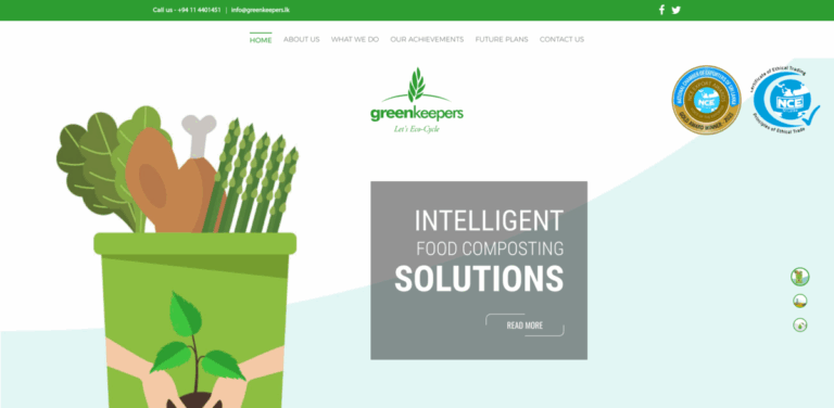 Green Keepers (Pvt) Ltd: Intelligent Food Composting and Waste Management Solutions in Sri Lanka
