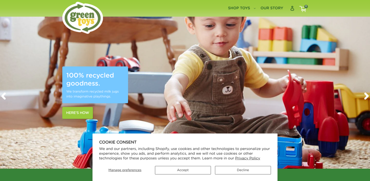 Green Toys sustainability