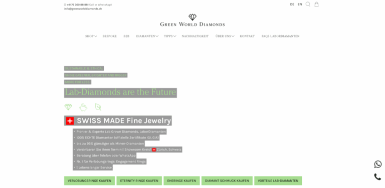 Green World Diamonds: Sustainable Lab-Grown Diamonds for Every Occasion