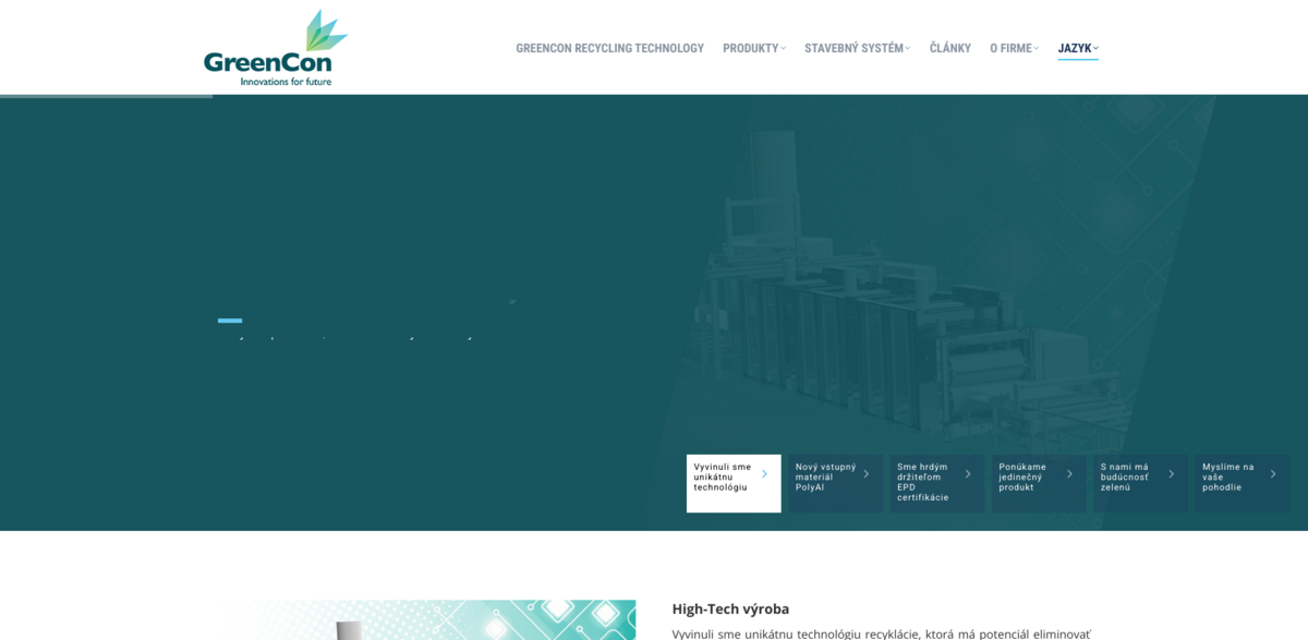 GreenCon International recycling technology