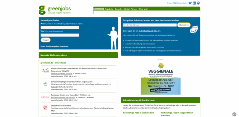 greenjobs.de: Your Gateway to Green and Sustainable Job Opportunities