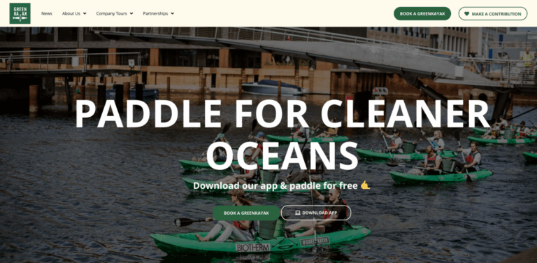 GreenKayak: Join the Movement for Cleaner Oceans by Kayaking and Collecting Trash