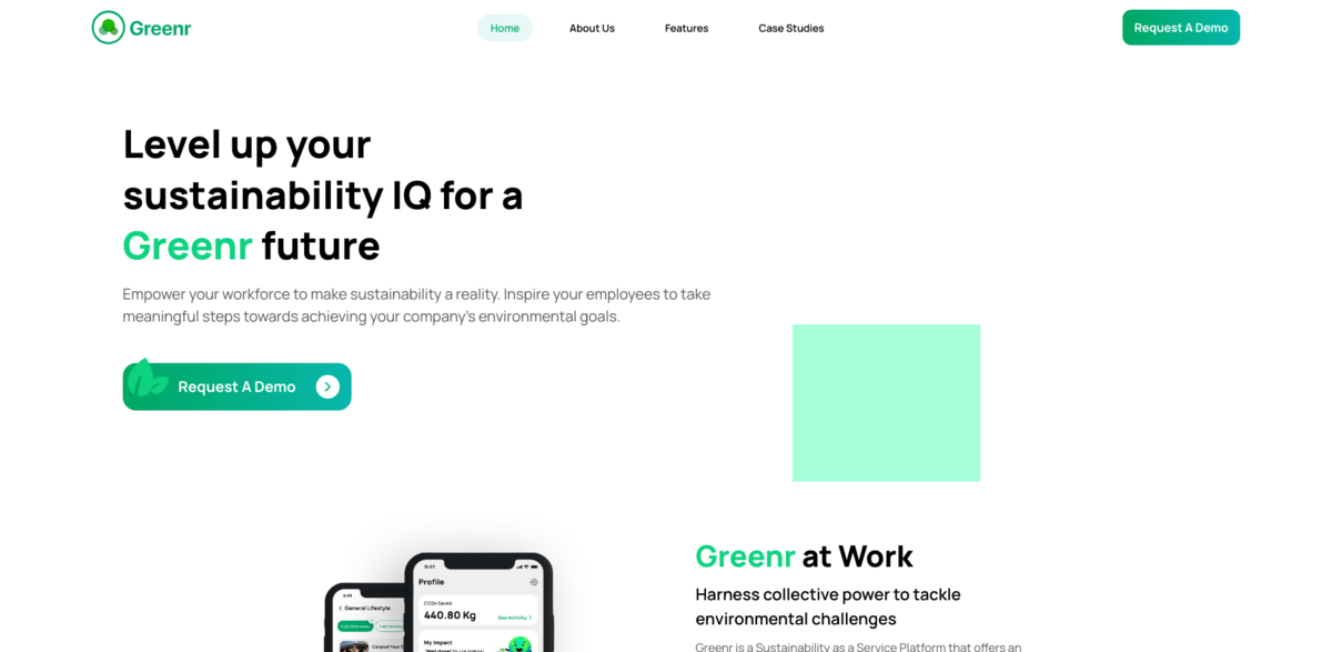 Greenr sustainability platform