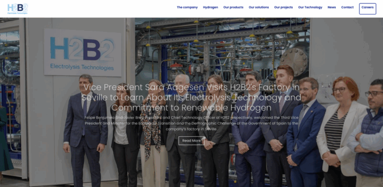 H2B2 Electrolysis Technologies: Advancing Renewable Hydrogen Production