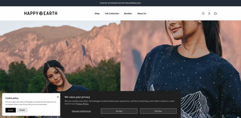 Happy Earth Apparel: Sustainable Clothing for a Greener Future