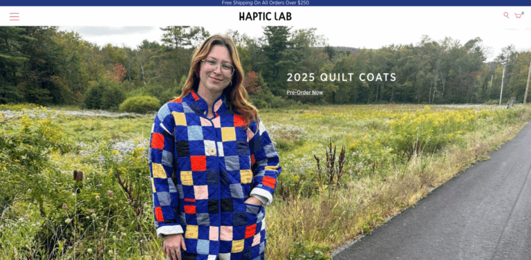 Haptic Lab: Crafting Handmade Textiles for Sensory Connection