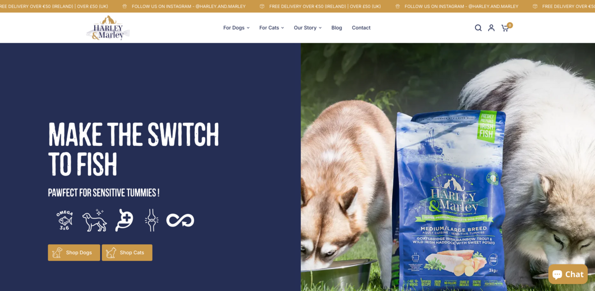 Harley and Marley pet nutrition