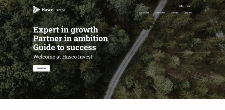 Hasco Invest: A Sustainable Growth Engine in the Benelux Region