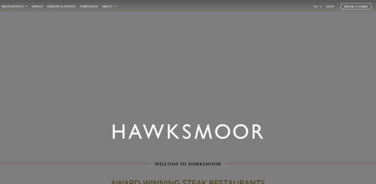 Hawksmoor: A Sustainable Steak Restaurant Experience in the UK